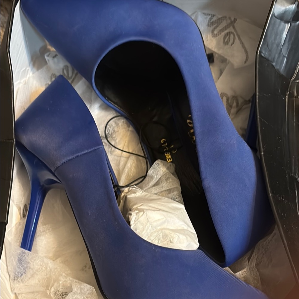 Royal Blue Pumps